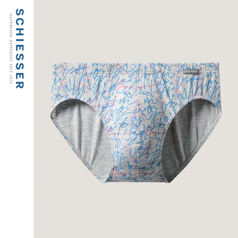 Shuya Underpants Men's 1 Pack Light Heather Gray-1
