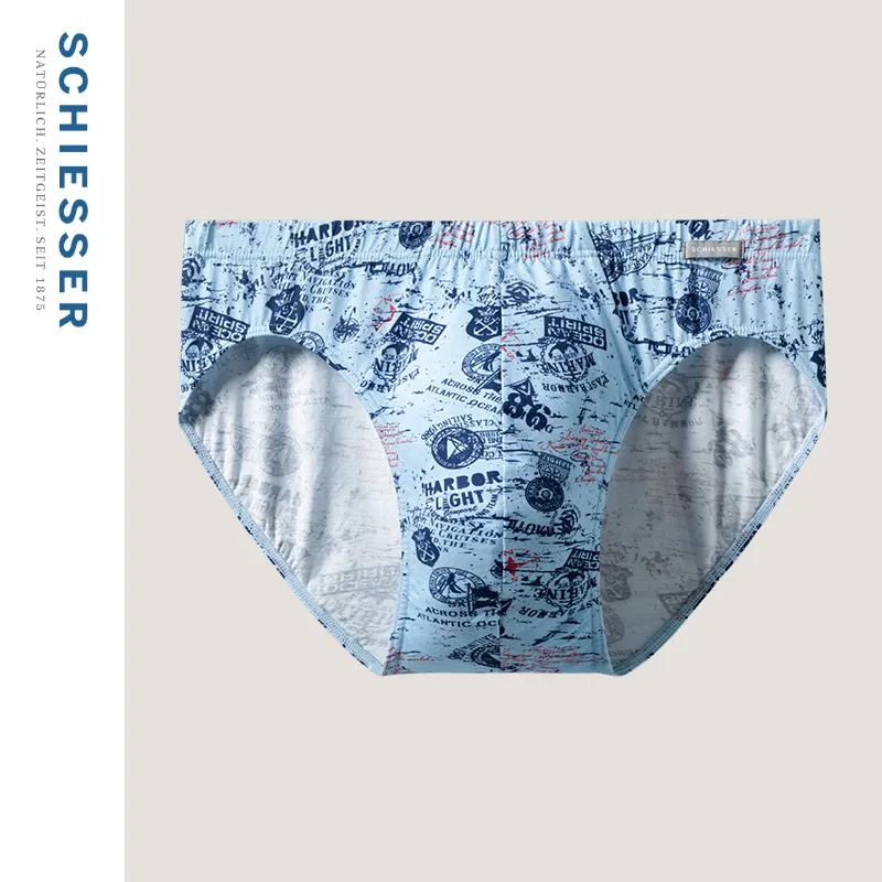 Shuya Underpants Men's Medium Blue-1