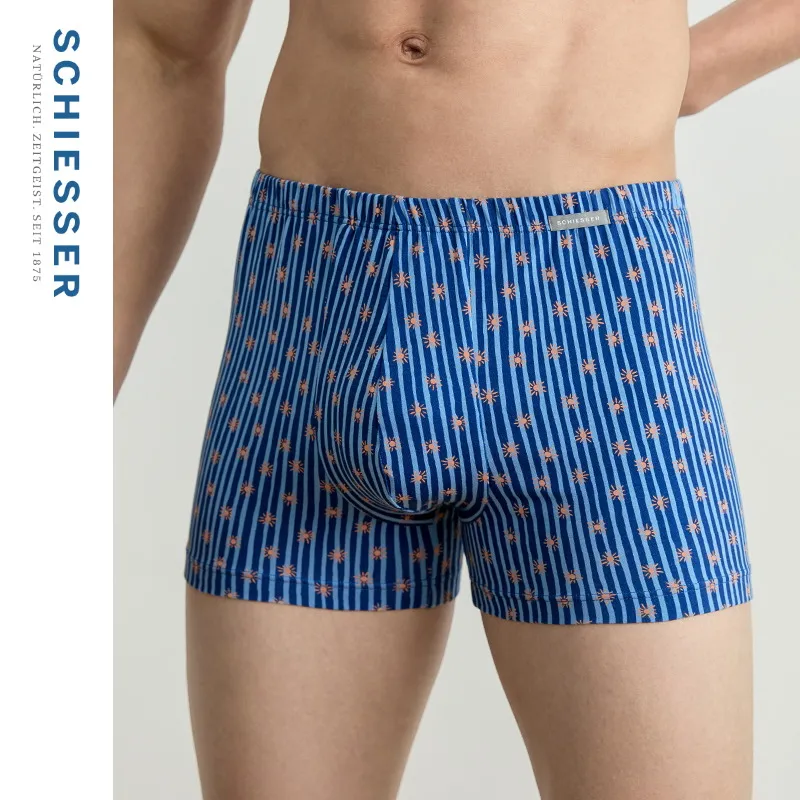 Shuya Underpants Men's 1 Pack Royal Blue-5
