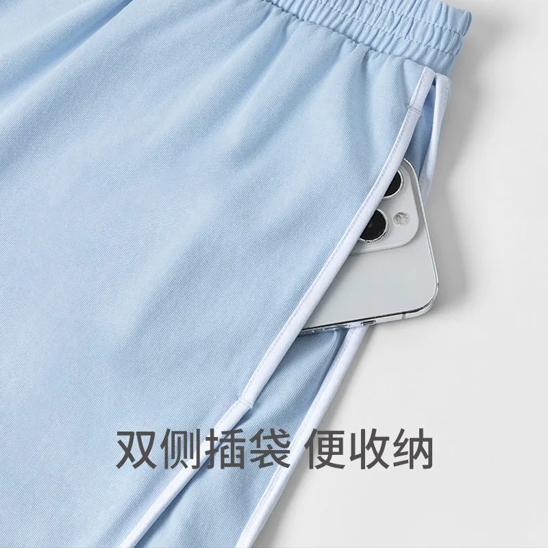 Shuya Pajama Set Women's Light Blue-4