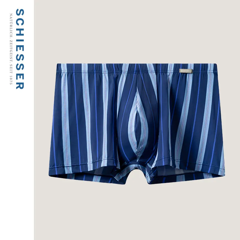 Shuya Boxer Briefs Men's 1 Pack Royal Blue-1