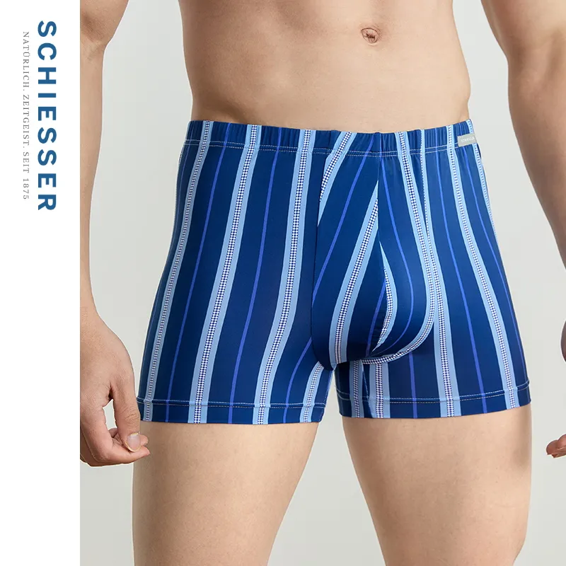 Shuya Boxer Briefs Men's 1 Pack Royal Blue-3