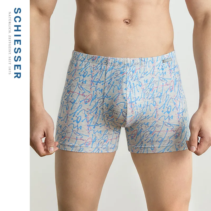 Shuya Underpants Men's 1 Pack Light Heather Gray-1