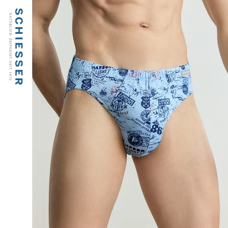 Shuya Underpants Men's Medium Blue-2