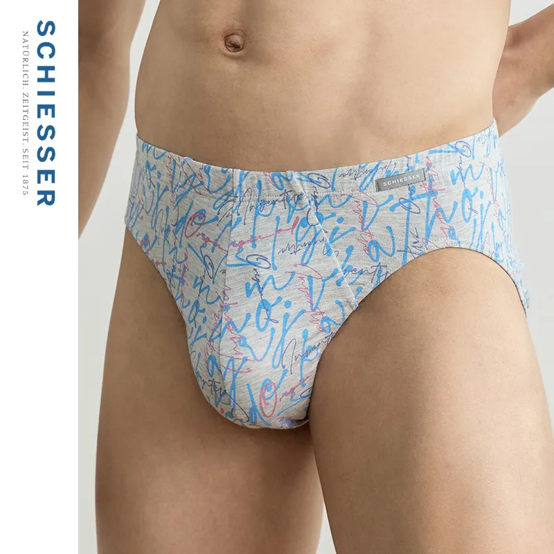 Shuya Underpants Men's 1 Pack Light Heather Gray-3