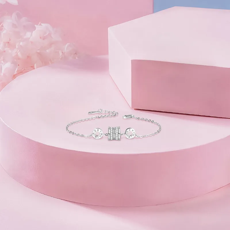 KUMET Sterling Silver Bracelets Women's Anniversary Birthday Gift-3