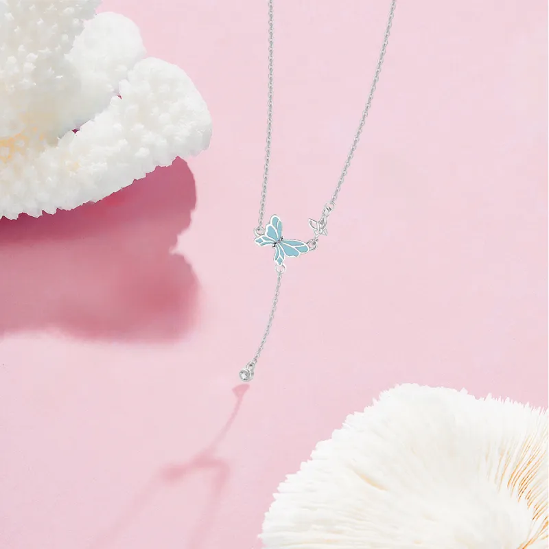 KUMET Sterling Silver Necklaces Women's-3