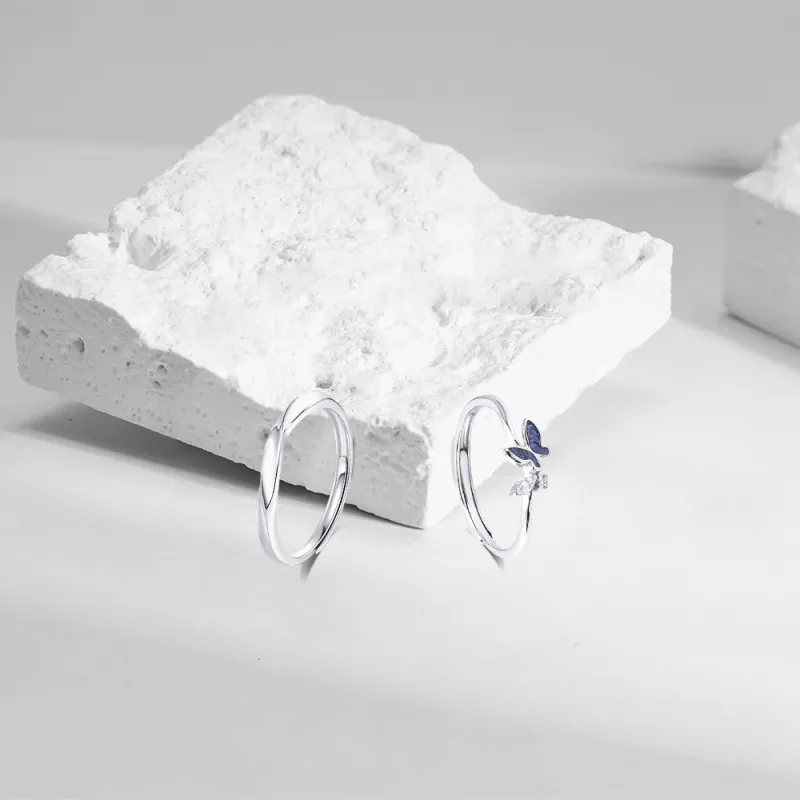 KUMET Sterling Silver Rings Unisex-2