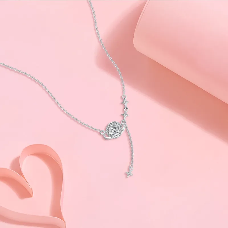 KUMET Sterling Silver Necklaces Women's-3