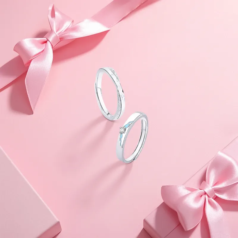 KUMET Sterling Silver Rings Unisex-3