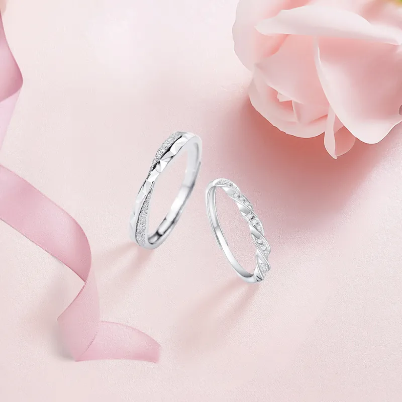 KUMET Sterling Silver Rings Unisex-2