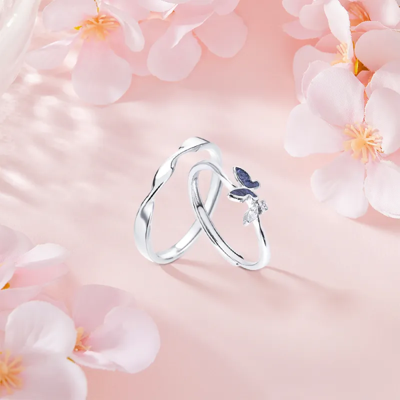 KUMET Sterling Silver Rings Unisex-4