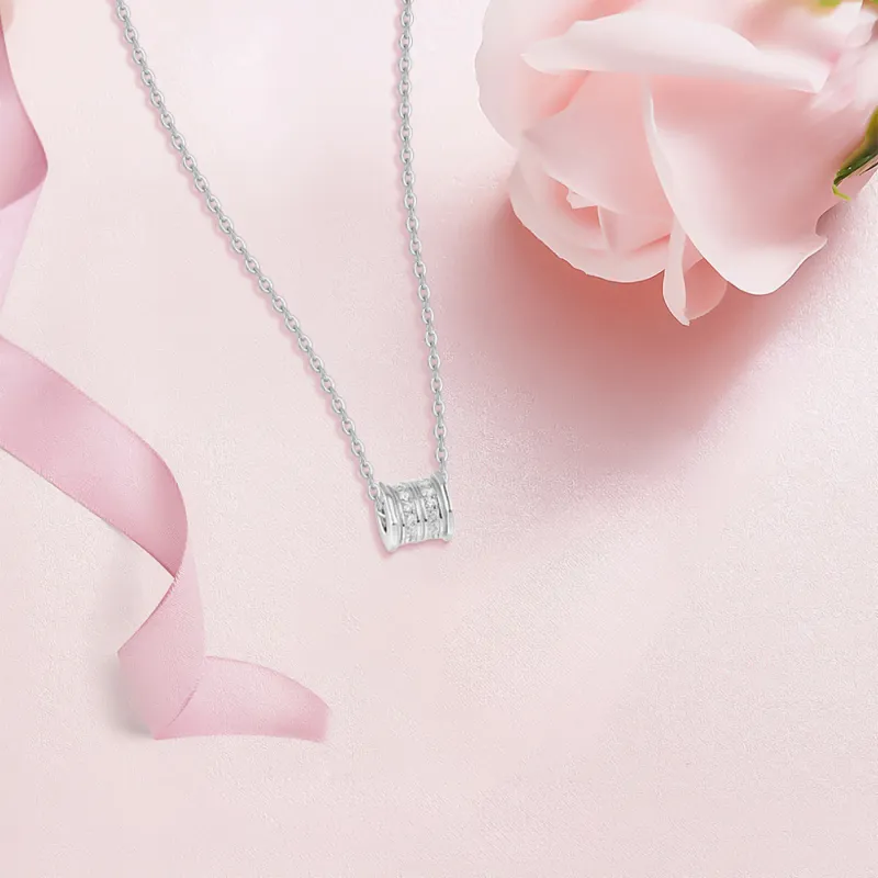 KUMET Sterling Silver Necklaces Women's-9