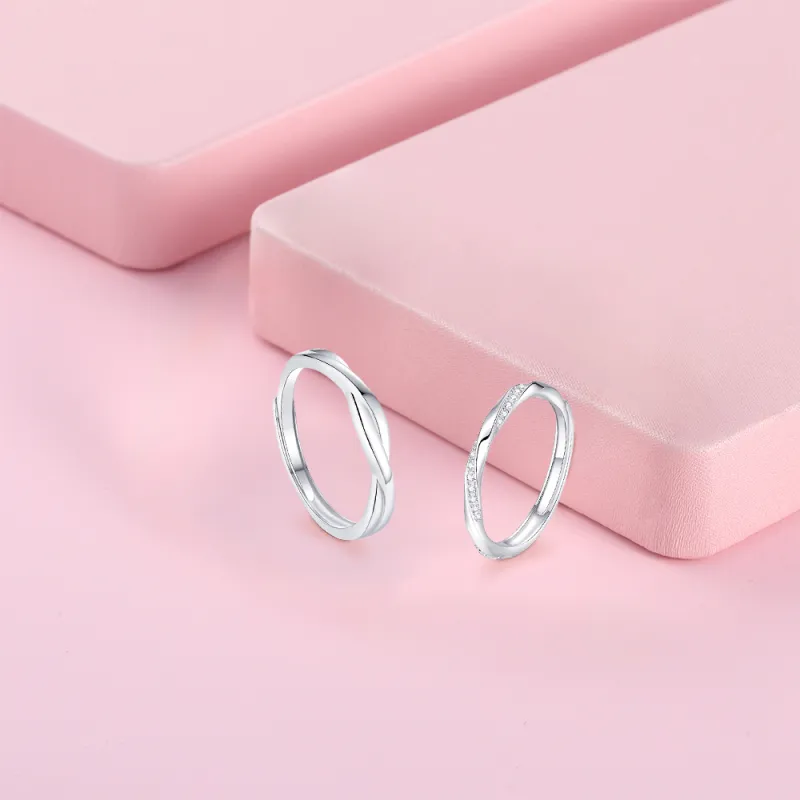 KUMET Sterling Silver Rings Unisex-2