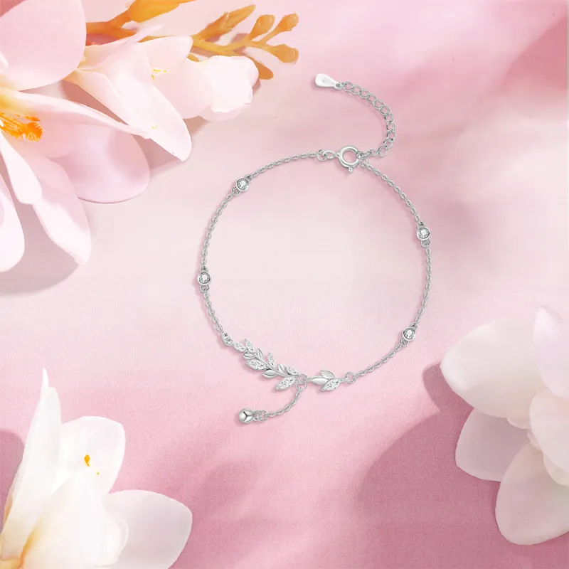 KUMET Sterling Silver Bracelets Women's-9