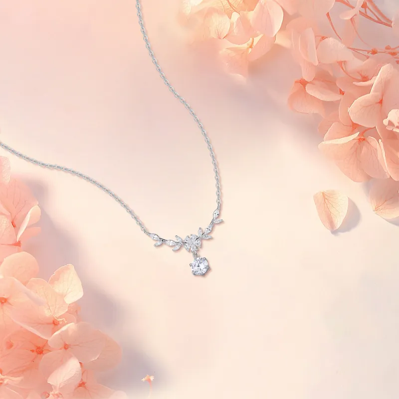 KUMET Sterling Silver Necklaces Women's-9