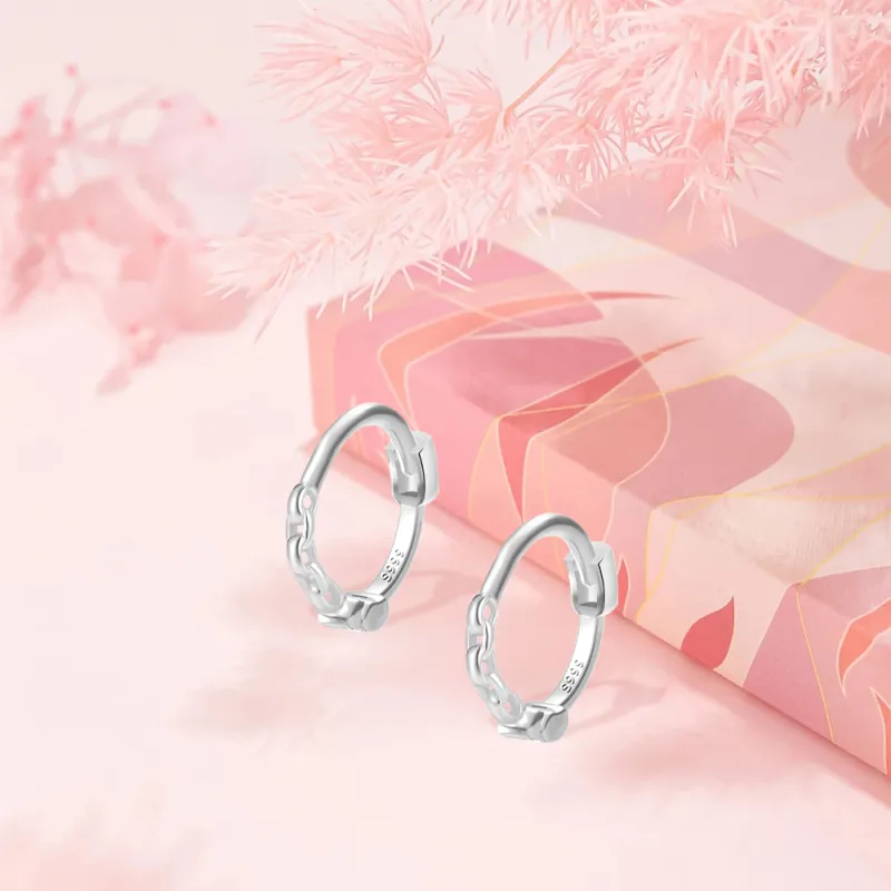 KUMET Sterling Silver Earrings Women's Couple Birthday Anniversary Gift-5