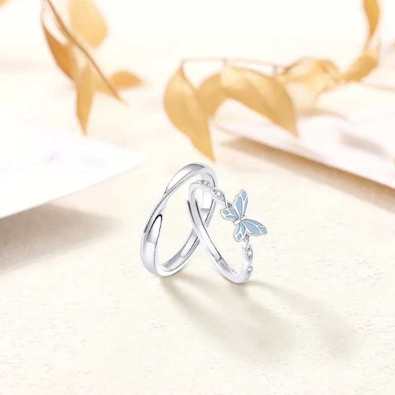 KUMET Sterling Silver Rings Unisex-4