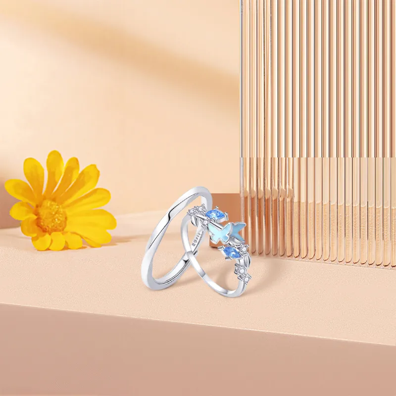 KUMET Sterling Silver Rings Unisex-4