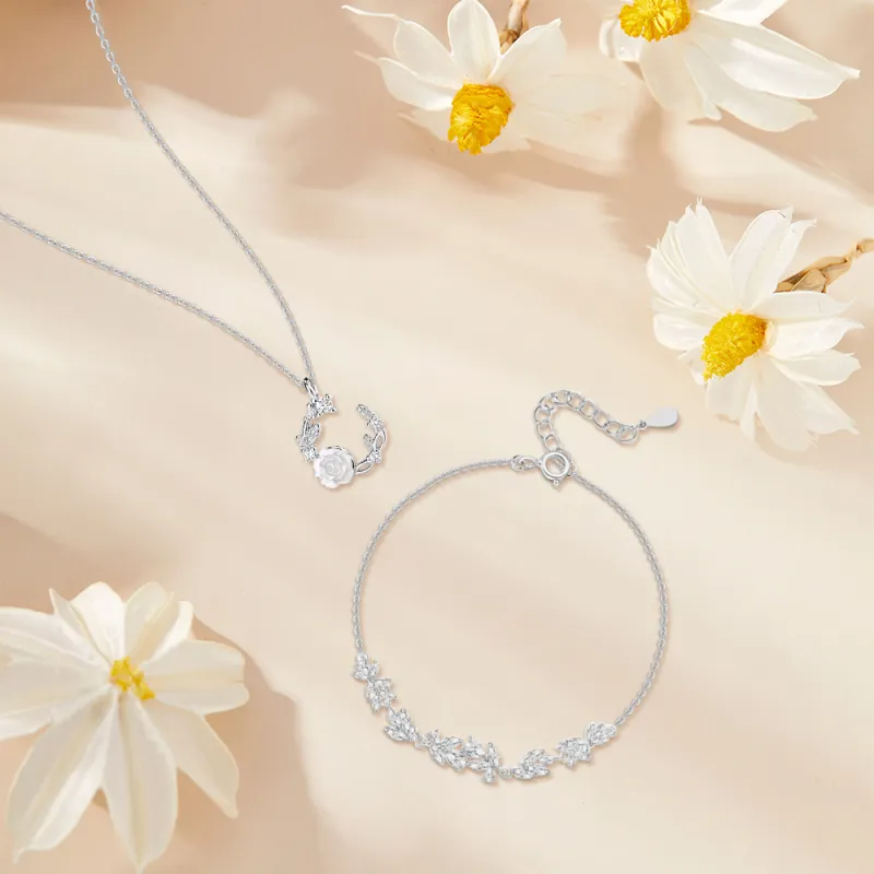 KUMET Sterling Silver Bracelets Women's-5