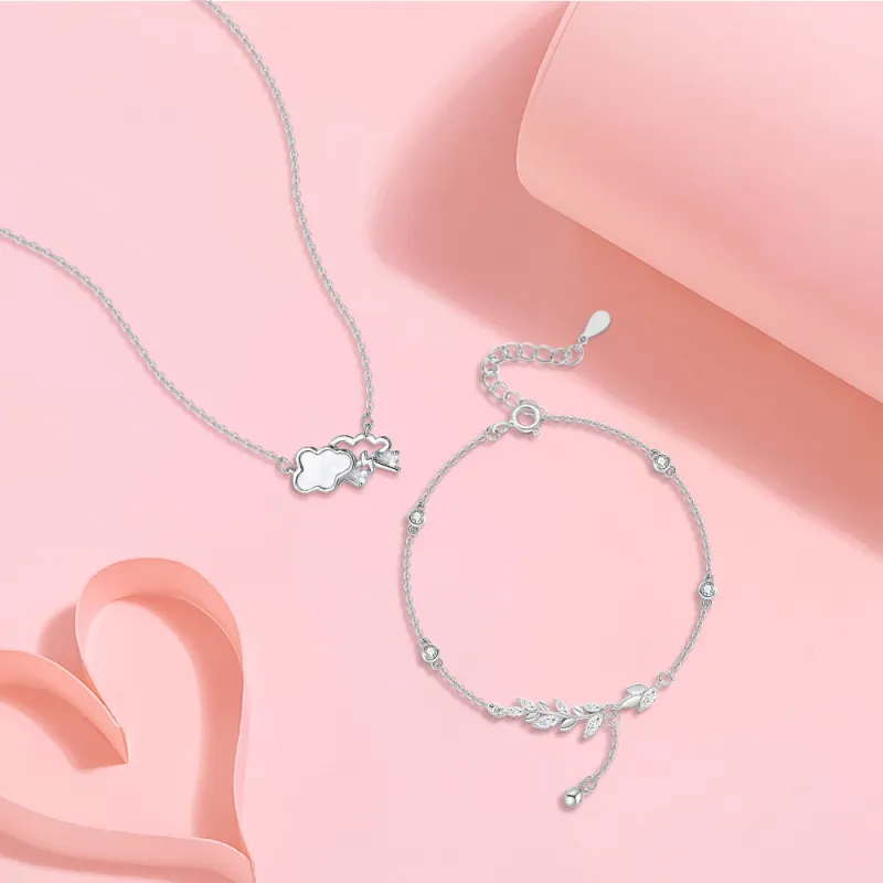 KUMET Sterling Silver Bracelets Women's-5