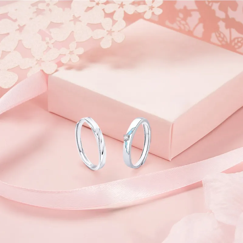 KUMET Sterling Silver Rings Unisex-2