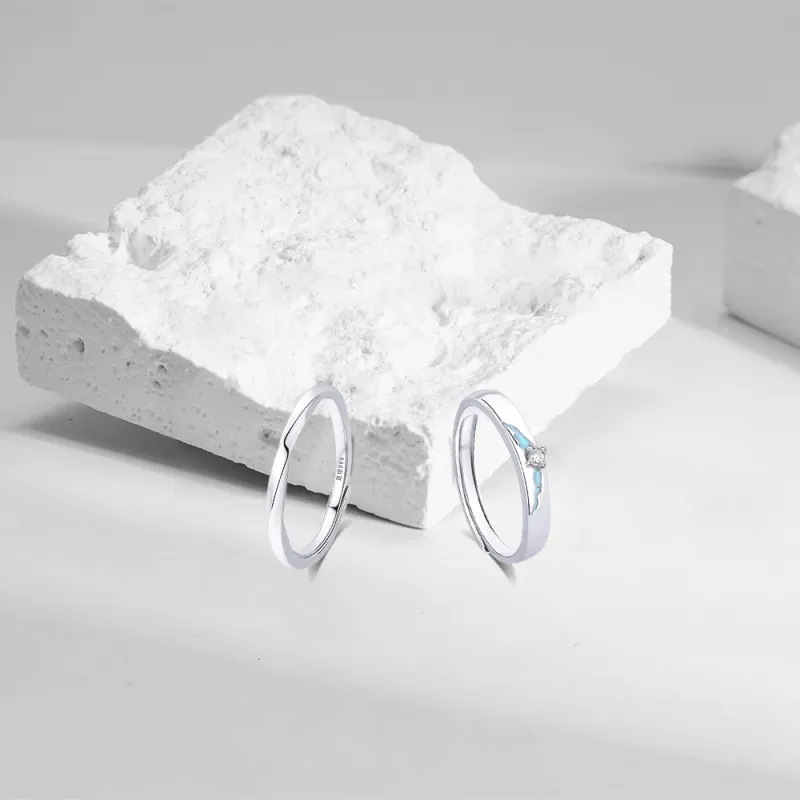 KUMET Sterling Silver Rings Unisex-2