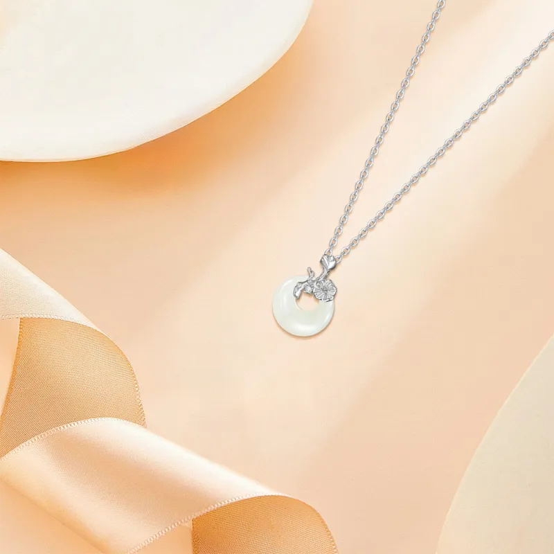 KUMET Sterling Silver Necklaces Women's-4