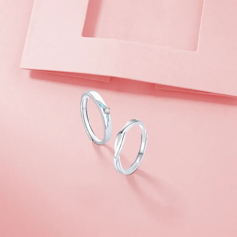 KUMET Sterling Silver Rings Unisex-3