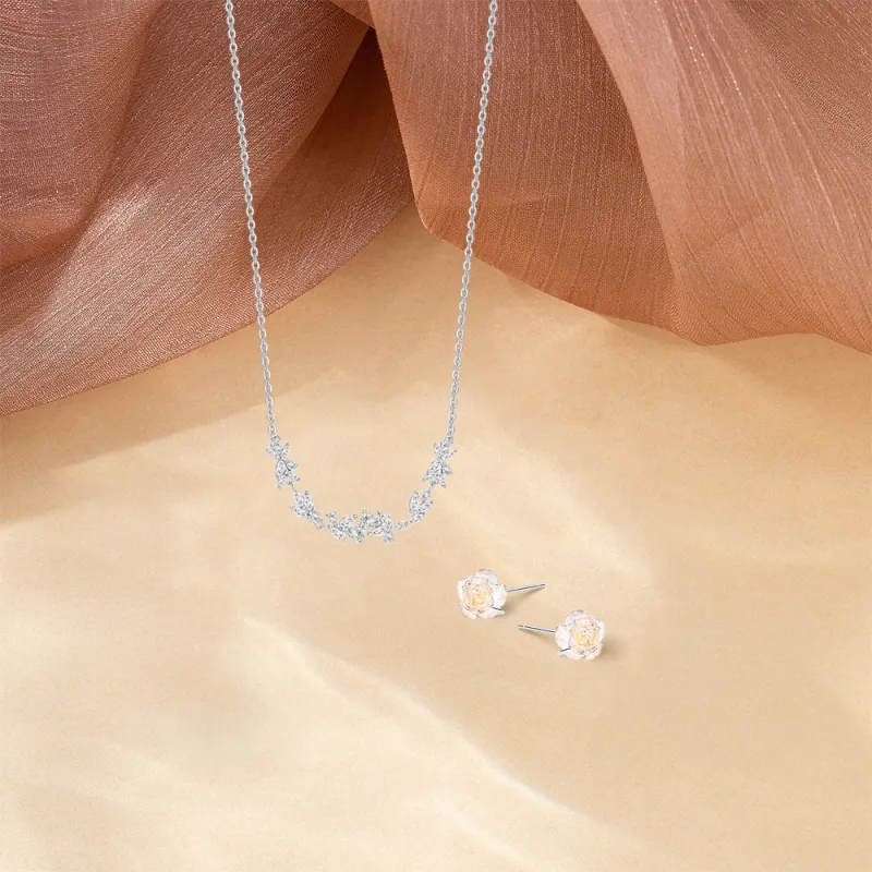 KUMET Sterling Silver Necklaces Women's-5