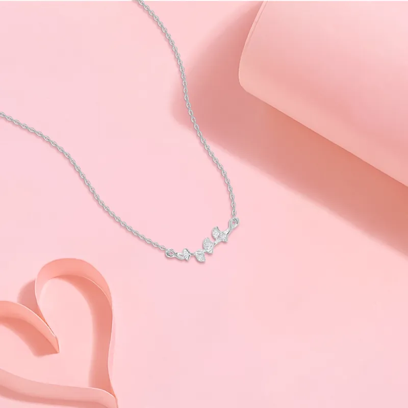 KUMET Sterling Silver Necklaces Women's-8