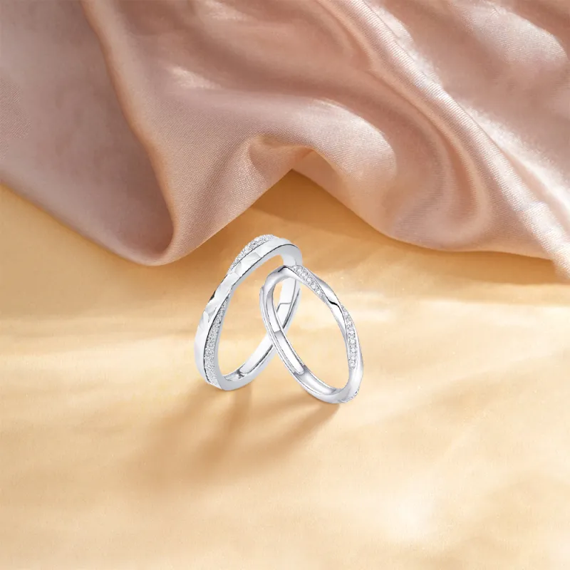 KUMET Sterling Silver Rings Unisex-4