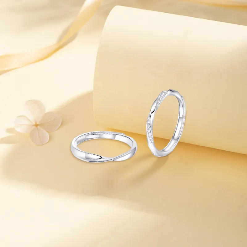 KUMET Sterling Silver Rings Unisex-2