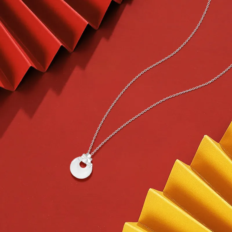 KUMET S925 Silver Necklaces Women's Couple Birthday Gift For Anniversary-1