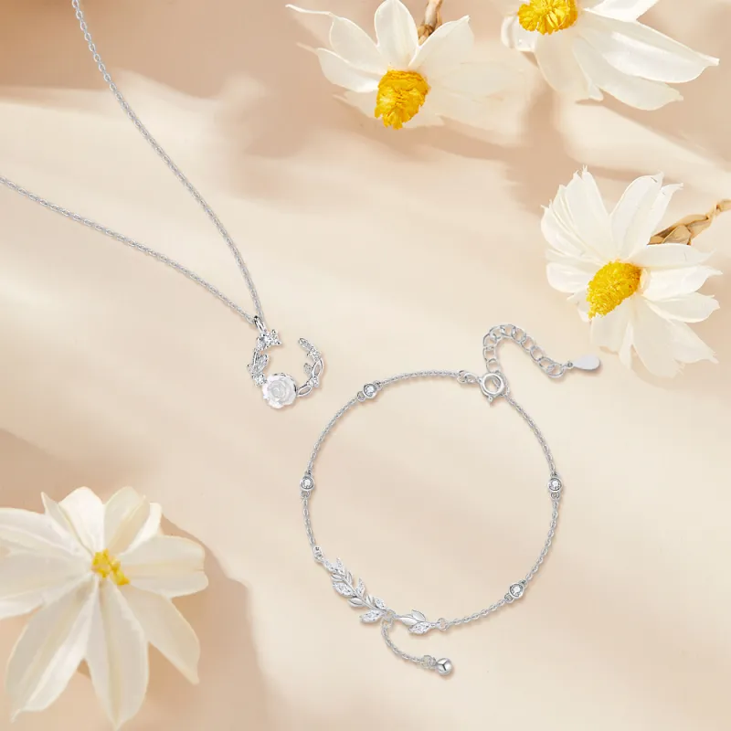 KUMET Sterling Silver Bracelets Women's-5