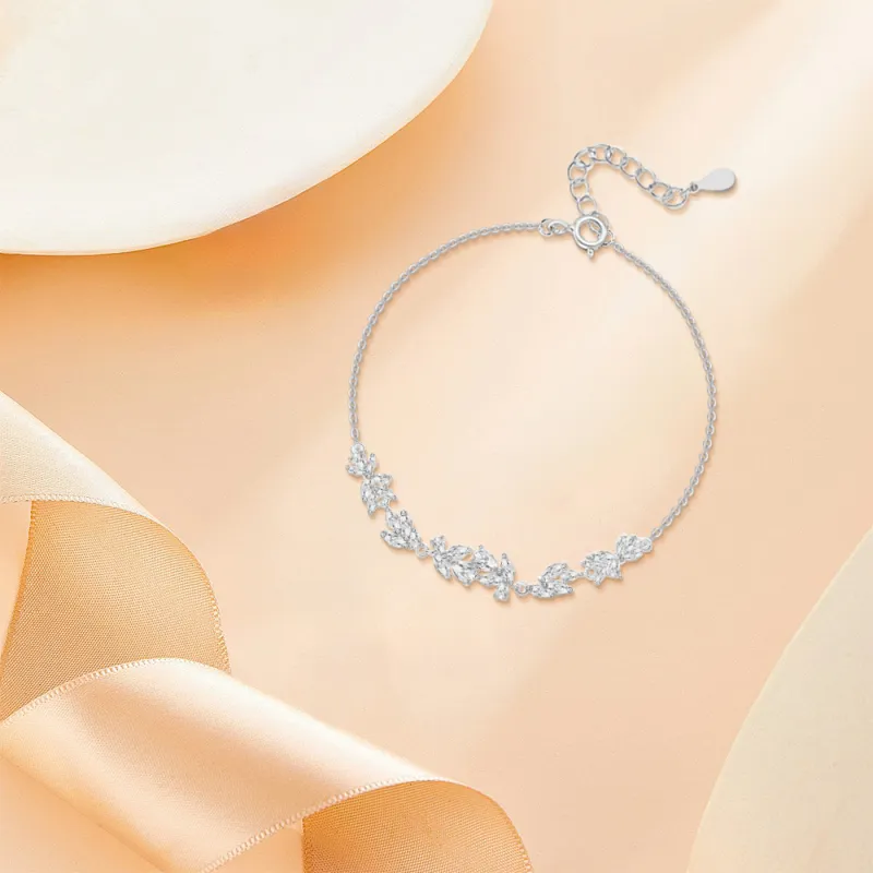 KUMET Sterling Silver Bracelets Women's-9