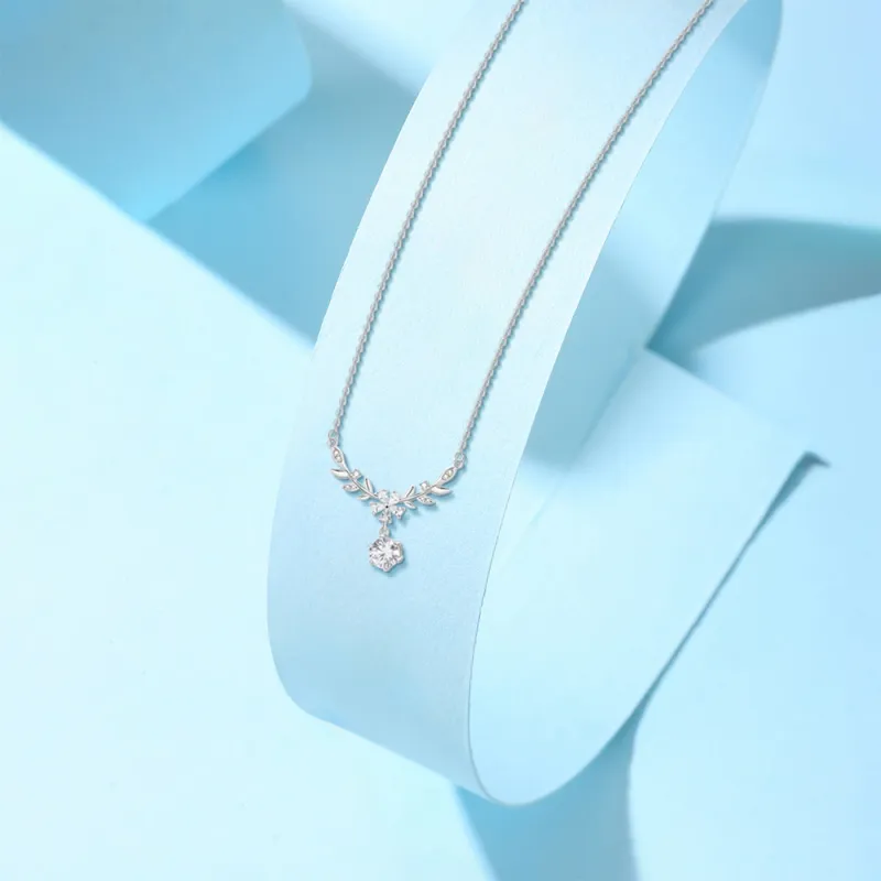 KUMET Sterling Silver Necklaces Women's Couple's Birthday Anniversary Gift-5