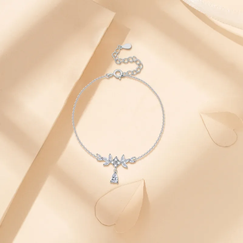 KUMET Sterling Silver Bracelets Women's-2