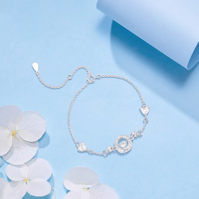 KUMET Sterling Silver Bracelets Women's-2