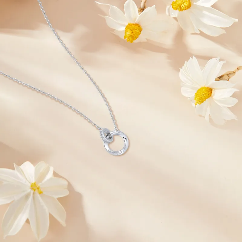 KUMET Sterling Silver Necklaces Women's-5