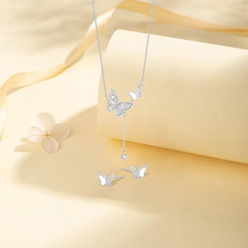 KUMET Sterling Silver Necklaces Women's-3