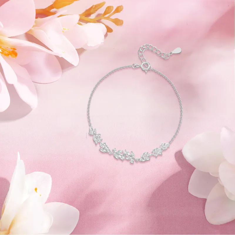KUMET Sterling Silver Bracelets Women's-8