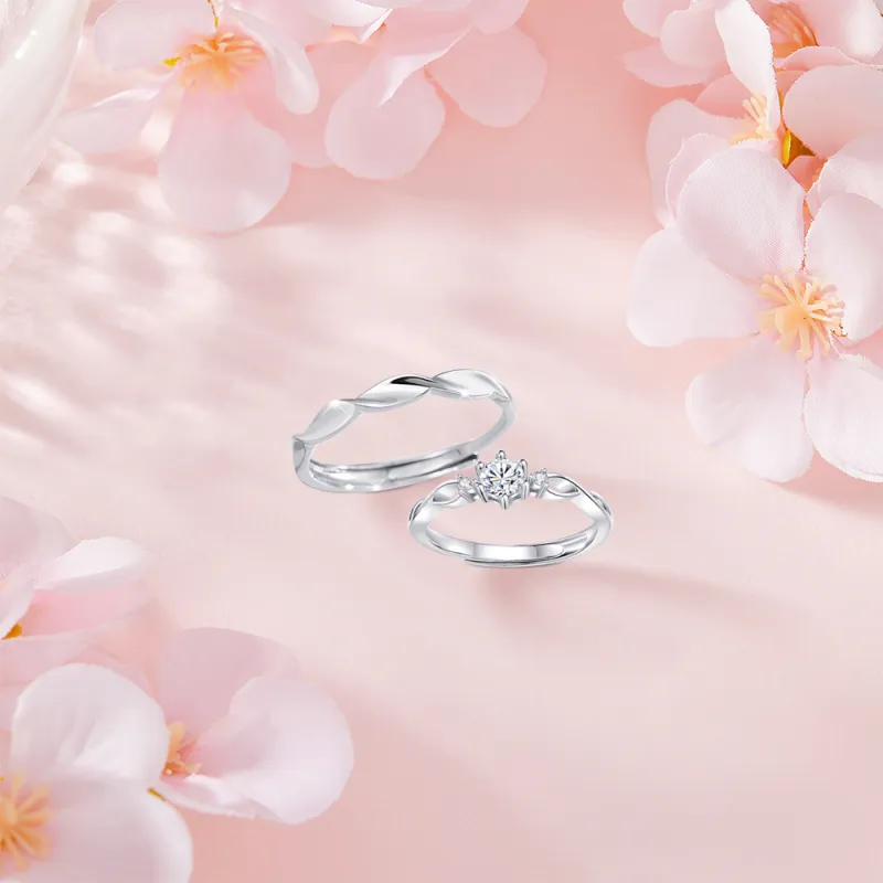 KUMET Sterling Silver Rings Unisex-4