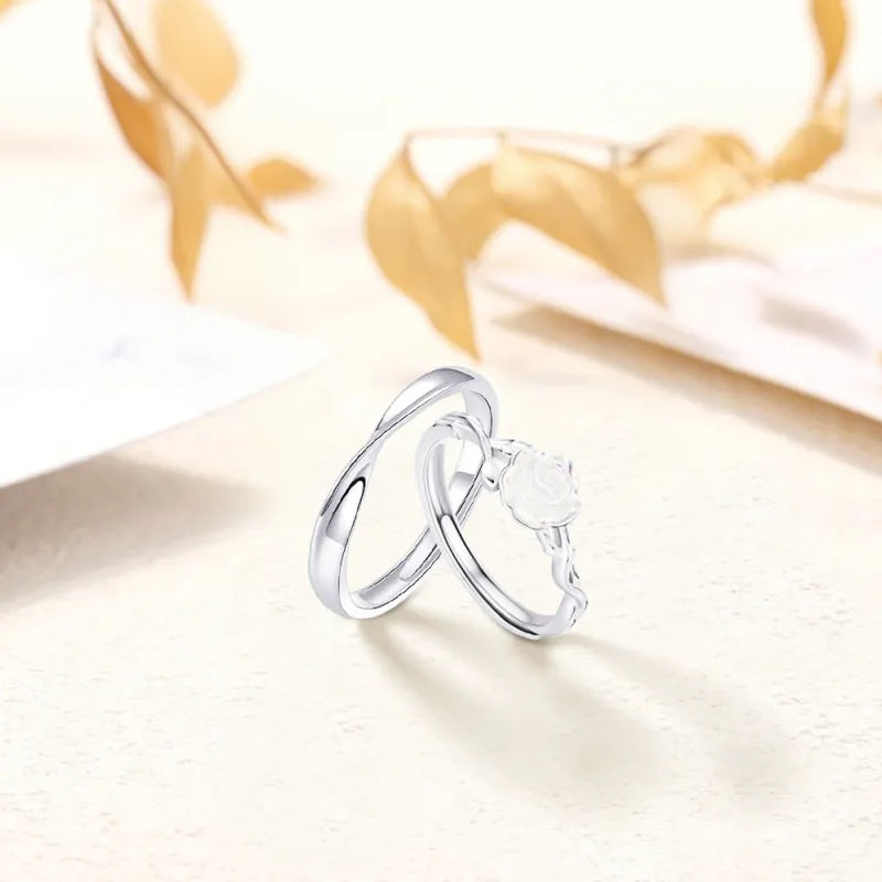 KUMET Sterling Silver Rings Unisex-4