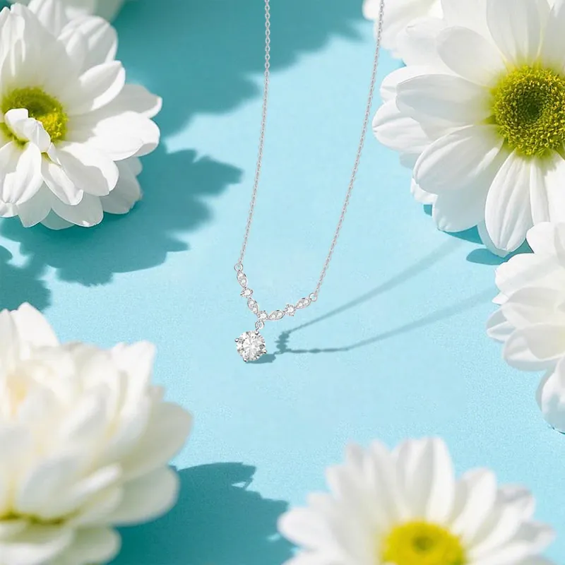 KUMET Sterling Silver Necklaces Women's Couple Bestie Same Style-3