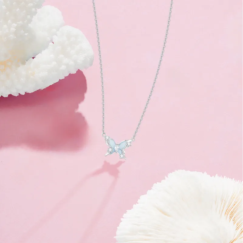 KUMET Sterling Silver Necklaces Women's-4