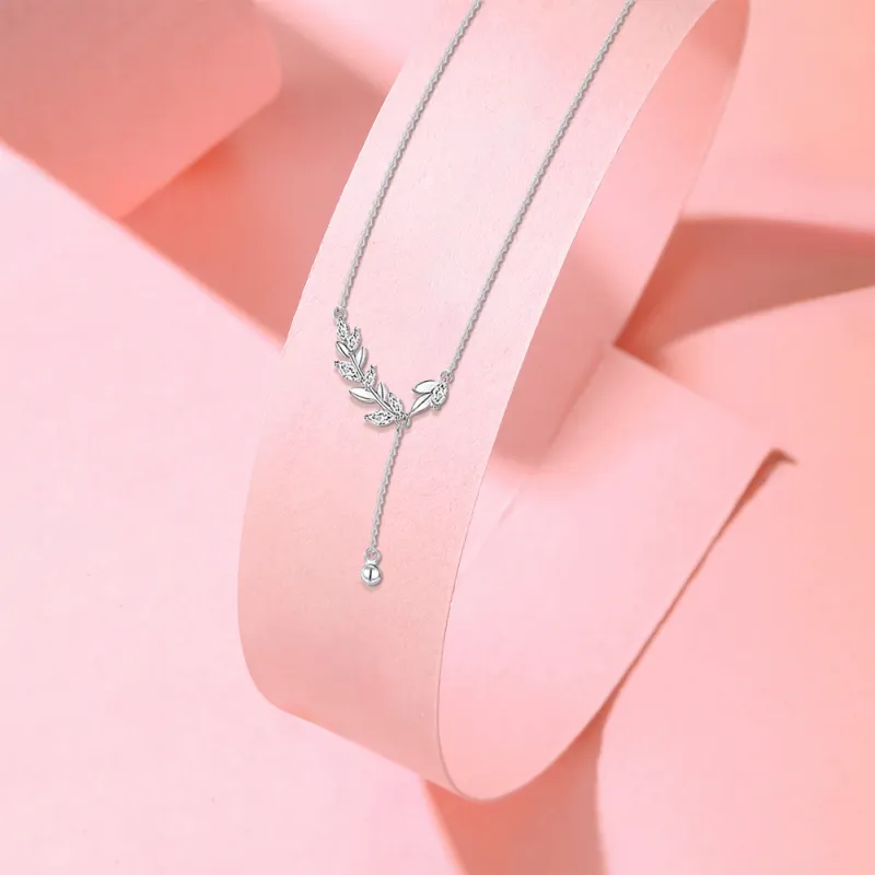 KUMET Sterling Silver Necklaces Women's Same For Couples-3