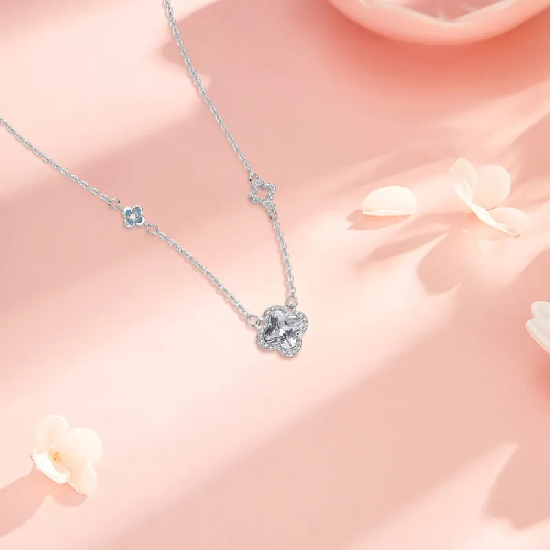 KUMET Sterling Silver Necklaces Women's-4