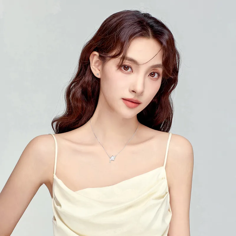 KUMET Zircon Necklaces Women's Couple Bestie Same Style-1