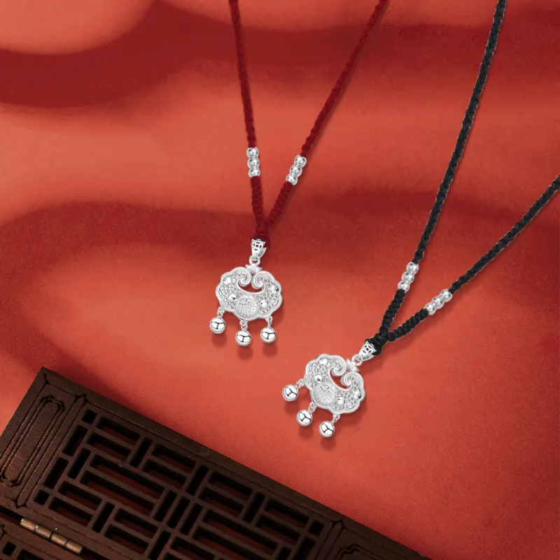 KUMET 999 Fine Silver Necklaces Women's-4